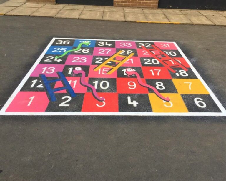 Snakes and Ladders - Playground Markings Direct