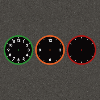 Clock set playground activity - time guessing game