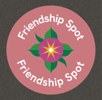 Friendship spots encourage wellbeing at school