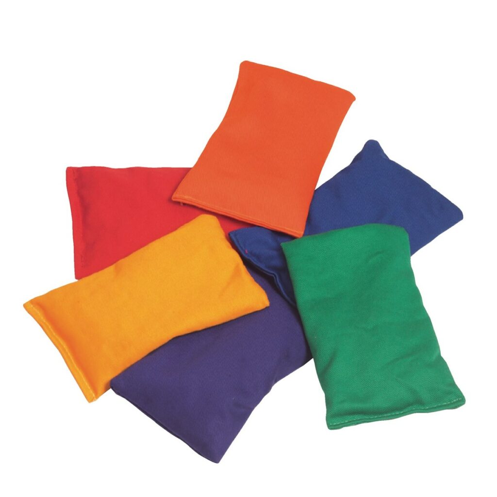 Beanbags - Multicoloured - Pack of 18 - Playground Markings Direct